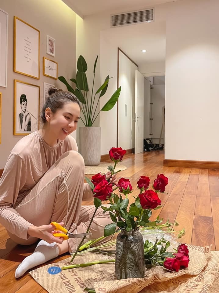 Khám phá không gian sống nên thơ trong căn hộ cao cấp của MC VTV Mai Ngọc-12