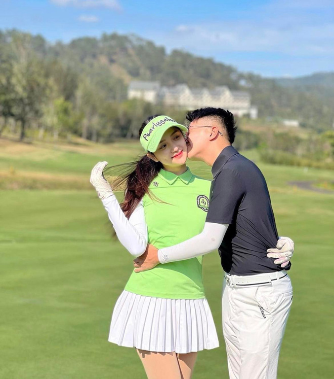 Matt Liu hôn hít Hương Giang trên sân golf, tổ hợp hạnh phúc lan toả cực mạnh ngày 8/3-4