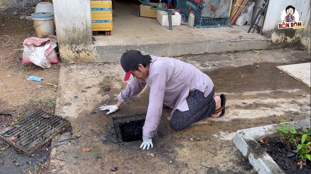 Hình ảnh mới nhất của Hoài Linh: Gầy đen, để râu dài, chăm chỉ làm vườn-2