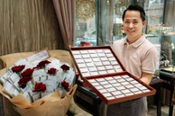 Sốc: Đại gia đặt mua bó hoa làm từ 99 viên kim cương dịp 8/3, ước tính giá trị lên đến 9 tỷ đồng