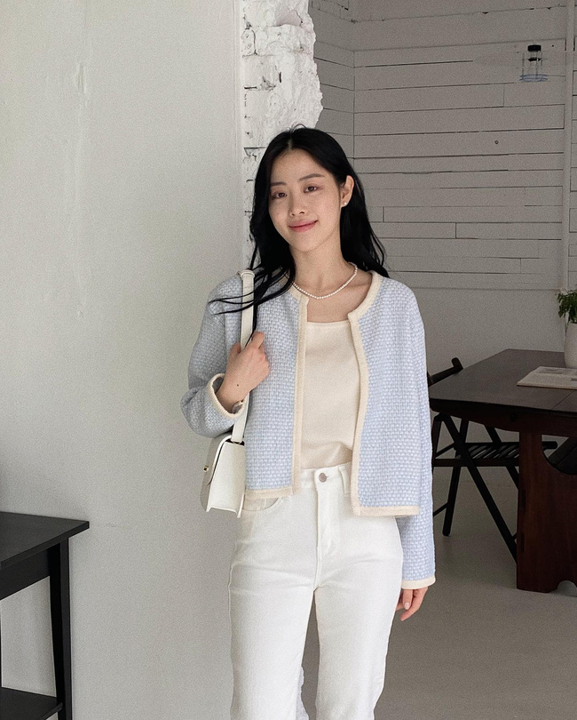 Đừng diện mỗi quần đen, chị em hãy sắm thêm quần trắng để mặc được ít nhất 12 set trẻ trung tinh tế-12