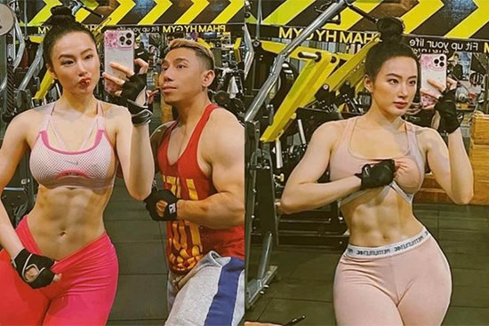Khoe cơ bụng nổi múi, Angela Phương Trinh bị chê: Nhìn như đàn ông, mất hết sự gợi cảm