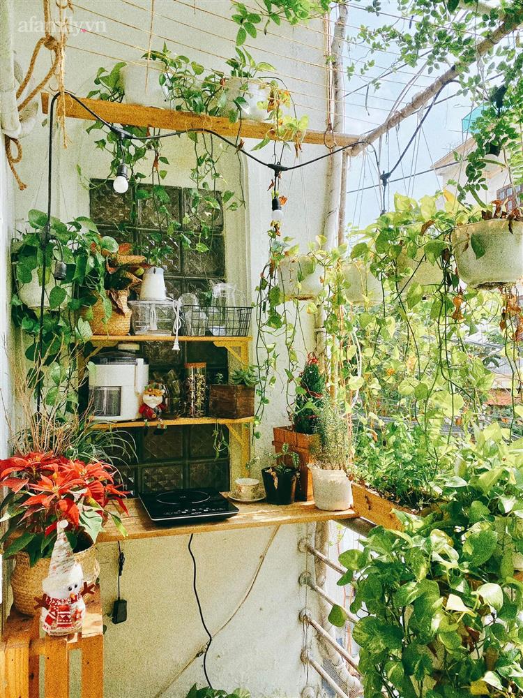 Cô gái 9x ở Quảng Ngãi biến hình” phòng trọ xanh tươi mát mắt ai nhìn cũng mê-11