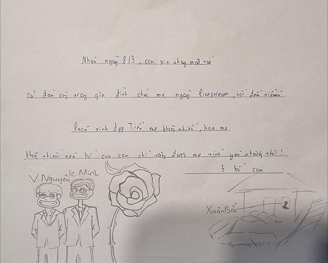 Vợ Xuân Bắc khoe thiệp 8/3: Hé lộ CHI TIẾT khiến dân mạng cười sảng nhưng lại nhận được lời khen bởi cách dạy con TUYỆT VỜI-1
