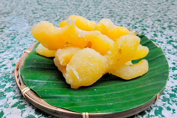 Mách chị em cách làm mứt gừng dẻo thơm, không cay, dùng trị ho, bổ phổi mùa dịch rất tốt-1