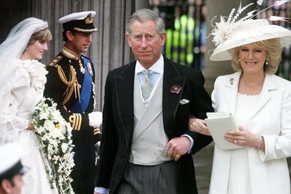 Sự khác biệt đầy phũ phàng giữa Công nương Diana và tình địch Camilla trong hôn lễ với Thái tử Charles chỉ trong một khoảnh khắc-4