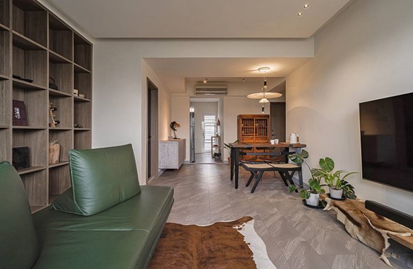 Căn hộ 35 năm tuổi sau cải tạo được&nbsp;lột xác&nbsp;nhưng vẫn giữ lại nét đẹp hoài cổ, có cả phòng&nbsp;trà kiểu Nhật ngồi tĩnh tâm-2