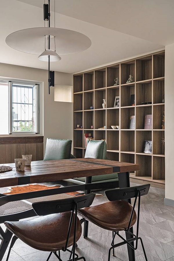 Căn hộ 35 năm tuổi sau cải tạo được&nbsp;lột xác&nbsp;nhưng vẫn giữ lại nét đẹp hoài cổ, có cả phòng&nbsp;trà kiểu Nhật ngồi tĩnh tâm-6