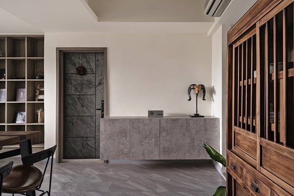 Căn hộ 35 năm tuổi sau cải tạo được&nbsp;lột xác&nbsp;nhưng vẫn giữ lại nét đẹp hoài cổ, có cả phòng&nbsp;trà kiểu Nhật ngồi tĩnh tâm-7