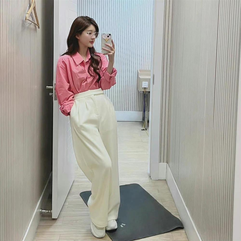 Mỹ nhân trà xanh Triệu Lộ Tư hack cả chục phân chiều cao nhờ chăm diện quần ống suông-3