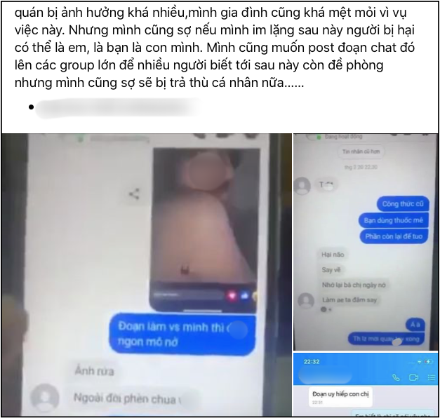 SỐC: Chủ quán trà chanh tố 2 nhân viên bày mưu chuốc thuốc mê đồng nghiệp nữ, đoạn chat bệnh hoạn hé lộ việc một cô gái từng bị hãm hại với cùng công thức?-1