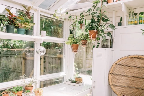 Đưa cả khu vườn nhỏ vào nhà, không gian sống xanh trong lành,&nbsp;bình yên quả là chốn đi về lý tưởng-1