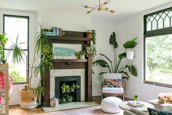 Đưa cả khu vườn nhỏ vào nhà, không gian sống xanh trong lành,&nbsp;bình yên quả là chốn đi về lý tưởng-2