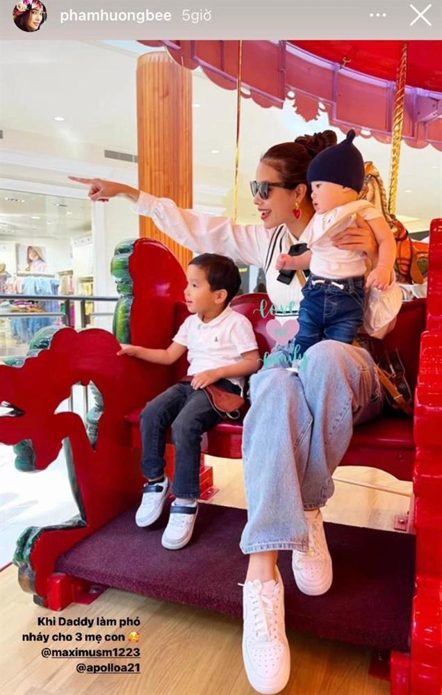 Chỉ bằng một hành động nhỏ, Phạm Hương ngầm tiết lộ độ cưng chiều của chồng đại gia dành cho mình-1