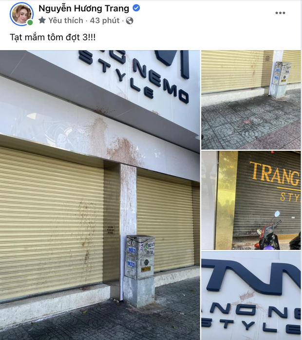 Trang Nemo tiếp tục bị tạt mắm tôm đợt 3 ở shop thời trang, lùm xùm xô xát với người của phía Trần My vẫn chưa dứt điểm?-2