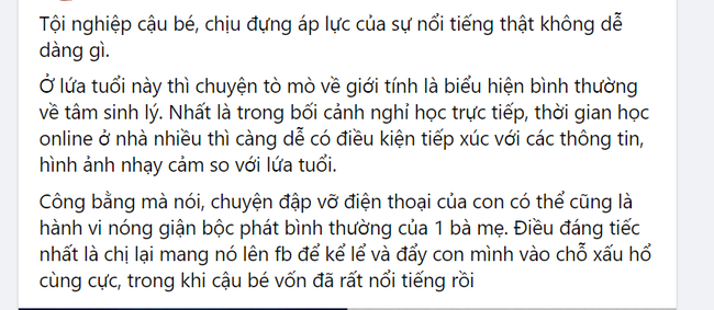 Vụ việc vợ Xuân Bắc chia sẻ chuyện nhạy cảm của con lên MXH: Loạt phụ huynh sửng sốt, trẻ tâm sự Em sẽ nghỉ học vì ngại-1
