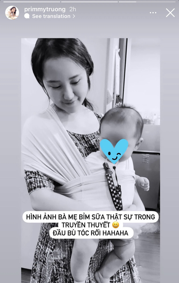 Primmy Trương xả vai phu nhân tổng tài triệt để và hóa thân mẹ bỉm sữa trong truyền thuyết-2