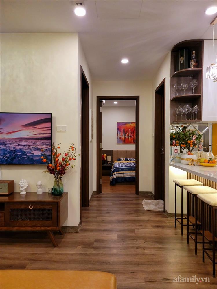 Ngắm căn hộ 69m² giá 3 tỷ của anh chàng 9x độc thân Hà Nội, bất ngờ với cách bài trí nội thất quá hợp lý-1