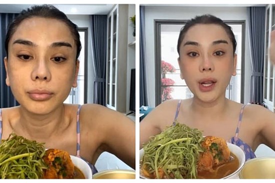 Lâm Khánh Chi lộ mặt mộc trên sóng livestream, dân mạng đồng loạt chê 'vừa xấu vừa già'