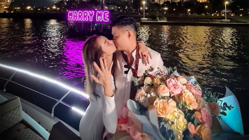 Người yêu bí mật 5 năm vừa cầu hôn Minh Hằng là ai?-1