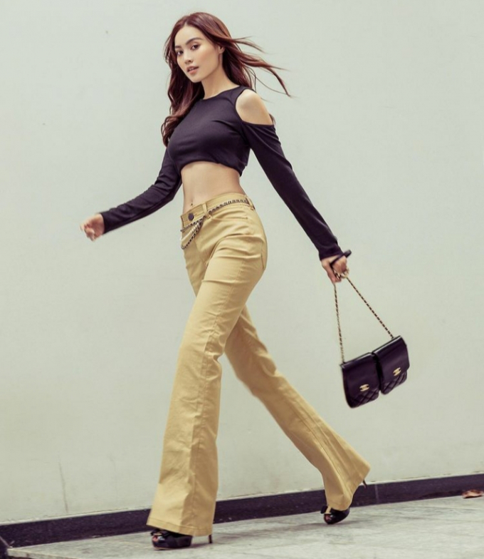 Đụng hàng Mai Phương Thúy, Lan Ngọc thua thiệt gần 20cm nhưng vẫn hack dáng thông minh-9