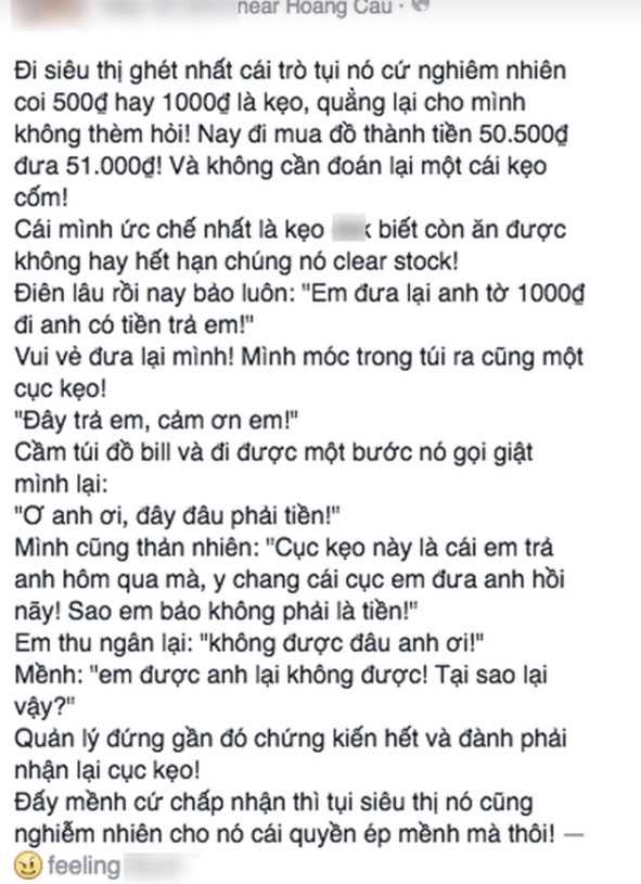 Đằng sau chiêu trò trả tiền thừa bằng kẹo của siêu thị - điều khách hàng không ngờ tới-1