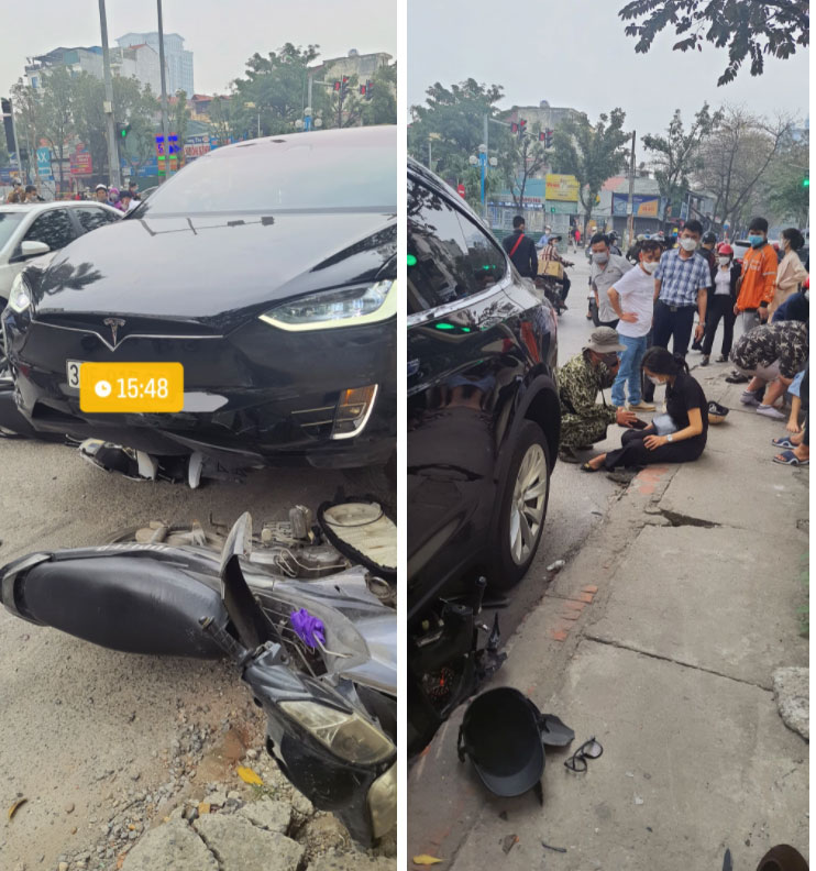Mẫu xe cao cấp nhất của Tesla gây tai nạn ở Hà Nội: Trí tuệ nhân tạo đã ngủ quên?-2