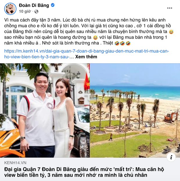 Bị nói hoang đường khi mua nhà tiền tỷ rồi quên béng luôn, Đoàn Di Băng phân trần nhưng lại để lộ độ giàu khủng khiếp-2