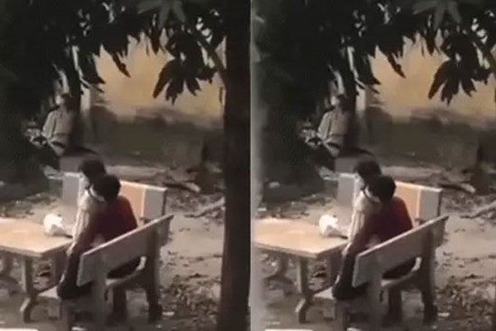 Nóng mắt hình ảnh đôi nam nữ 