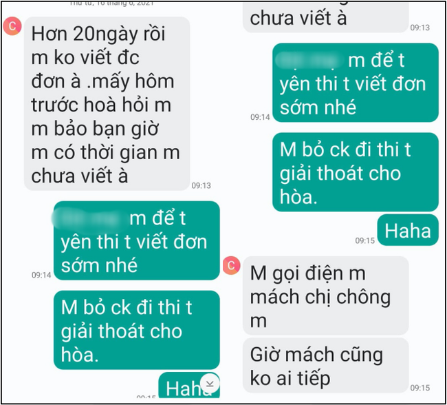 Chị chồng đăng bài bóc phốt em trai ngoại tình hộ em dâu, lộ tin nhắn đe dọa chính thất của kẻ thứ ba cùng bí mật rối rắm của mối quan hệ-2