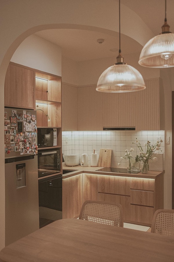 Căn hộ 67m2 xinh xắn, ấm áp&nbsp;của cặp vợ chồng trẻ, thiết kế giấu đồ cực gọn gàng ngăn nắp-6