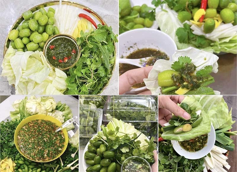 Mẹt rau quả quê giá rẻ lên đời, thêm bát nước chấm thành món đắt đỏ-2