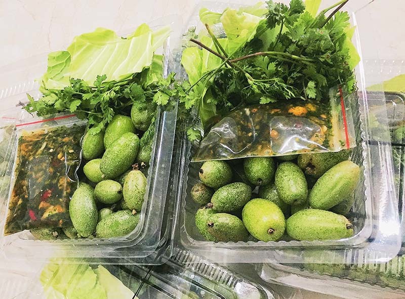 Mẹt rau quả quê giá rẻ lên đời, thêm bát nước chấm thành món đắt đỏ-3