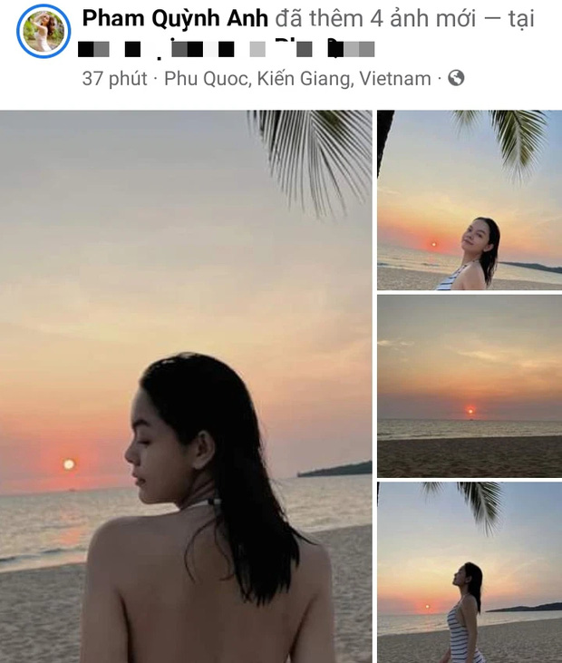 Phạm Quỳnh Anh diện bikini, lộ full vòng 2 lùm lùm giữa thông tin bầu bí-1