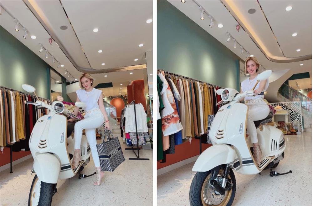 Trang Nemo vượt mặt” Đoàn Di Băng sở hữu xe máy giá 700 triệu, giờ mới nhớ có người hay hỏi chỗ bán mà không mua lắm!-3