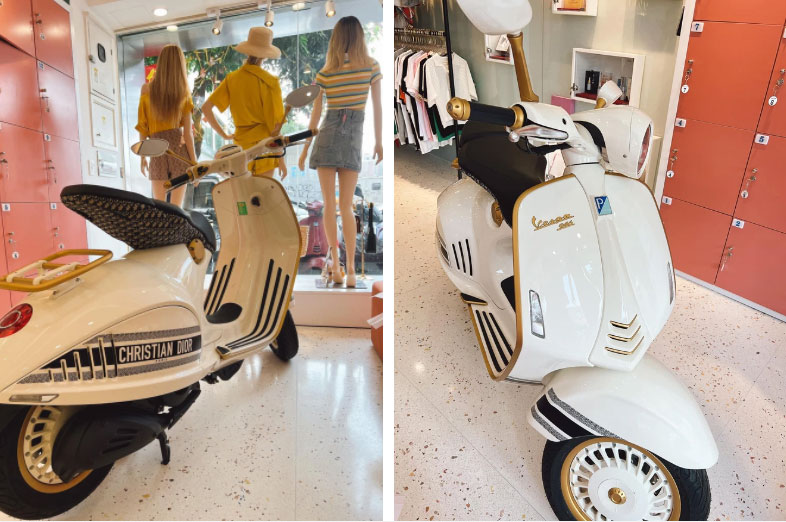 Dân tình muốn xem tận mắt chiếc xe Vespa tiền tỷ của Trang Nemo, chính chủ nói luôn 1 câu nghe xong đủ biết độ giàu!-6