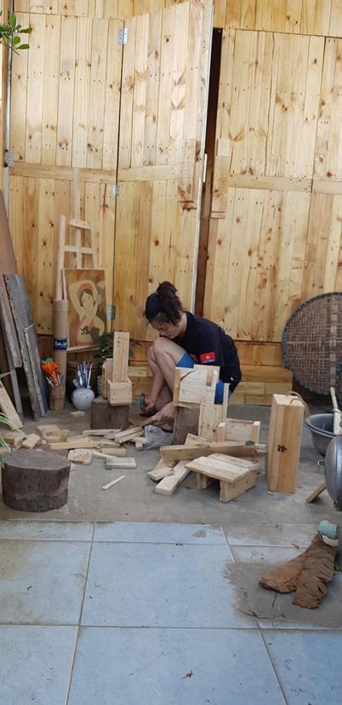 Hé lộ không gian sống của diễn viên Hoa Thúy Cảnh sát hình sự-2