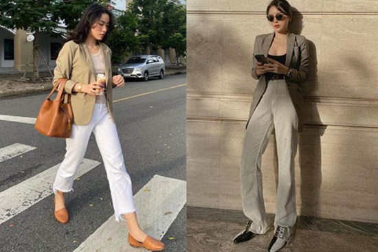 Hóa 'nữ chủ tịch' với 9 cách mix đồ basic từ Hương Giang, Kỳ Duyên