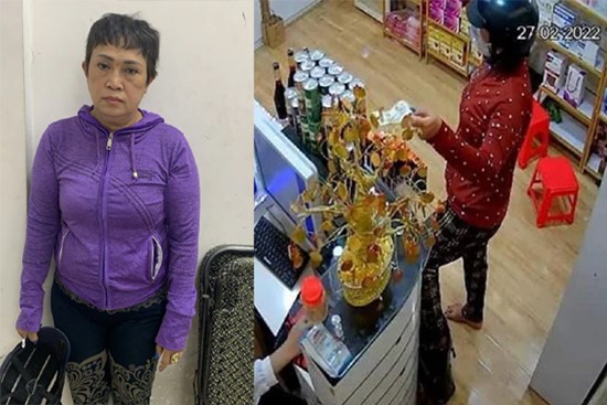 TP.HCM: Bắt “nữ quái” chuyên trộm cắp tài sản bằng... chân ở nhiều cửa hàng