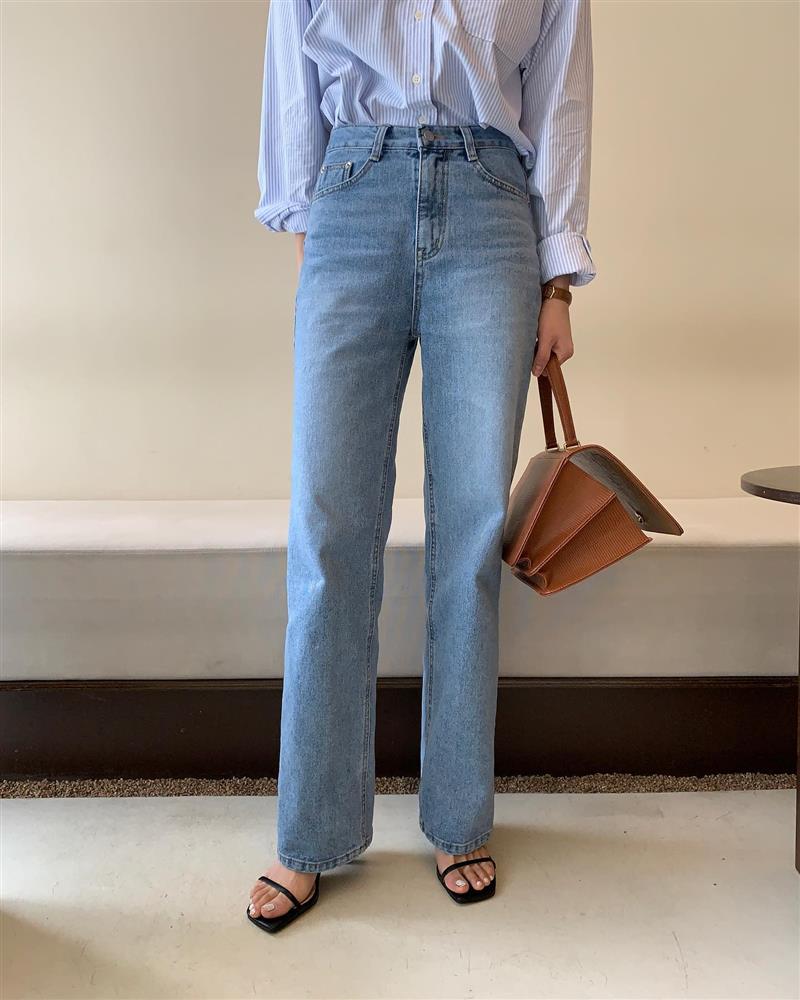 Gái Hàn sẽ cho chị em biết 4 mẫu quần jeans đang mốt nhất, có đủ thì mặc đẹp mọi lúc mọi nơi-13