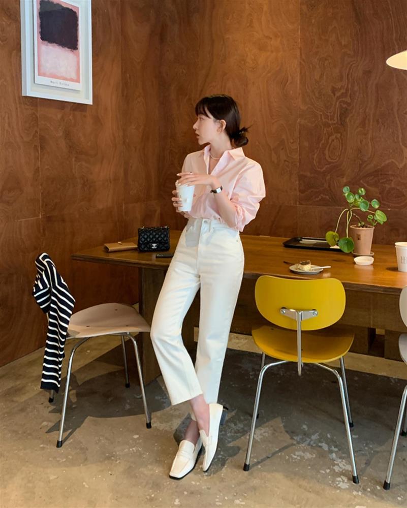 Gái Hàn sẽ cho chị em biết 4 mẫu quần jeans đang mốt nhất, có đủ thì mặc đẹp mọi lúc mọi nơi-14