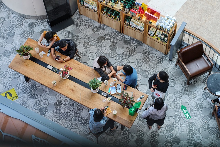 Hà Nội: Cảnh tượng hàng quán không bóng người dù được mở cửa giữa mùa dịch-2