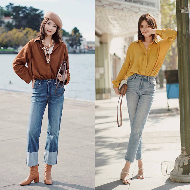 Một công thức mix đồ không cần biết béo gầy hay cao thấp, cứ diện lên là như thể cao thêm tới 10cm-4