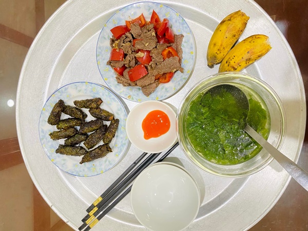 Mâm cơm đậm chất miền Trung của cô dâu Hà Nội lấy chồng Hà Tĩnh, ông xã thích cơm nhà nên từ vụng về trở thành vợ đảm-7