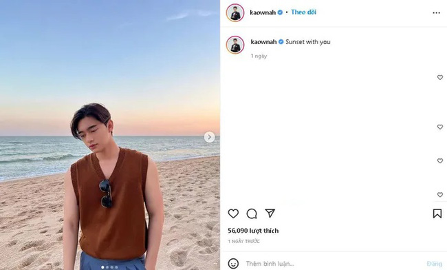 Mỹ nam Thái Lan bị nghi hẹn hò với Hoa hậu Tiểu Vy lên tiếng-2