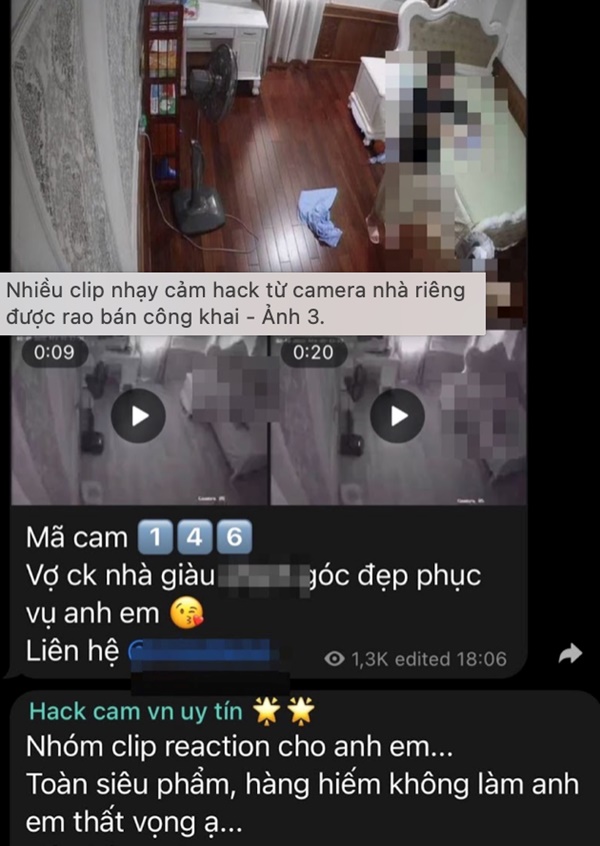 SỐC: Hàng loạt clip nhạy cảm hack từ camera nhà riêng, khách sạn, nhà vệ sinh... bị rao bán công khai trên mạng-2