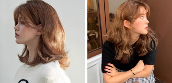 5 kiểu tóc nhuộm nâu là đẹp nhất: Giúp da trắng, mặt tiền trẻ trung hẳn ra-4