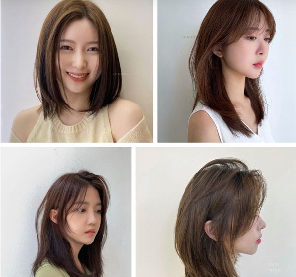 5 kiểu tóc nhuộm nâu là đẹp nhất: Giúp da trắng, mặt tiền trẻ trung hẳn ra-7