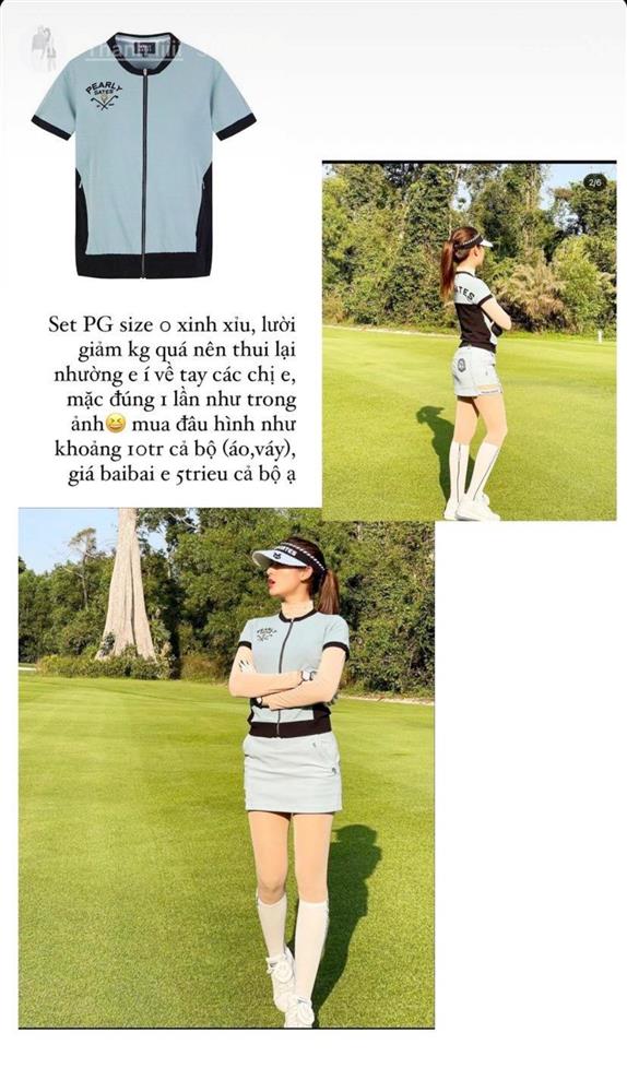 1 lần ra sân golf của Hiền Hồ tốn hơn chục triệu sắm trang phục-9