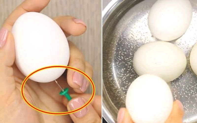 Luộc trứng bỏ thêm vài lát chanh tươi, bạn sẽ thấy kết quả bất ngờ khi lột vỏ thành phẩm-3